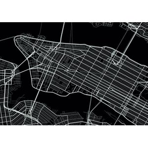 Vloerkleed New York citymap | MONDiART