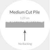 Safavieh - Monaco - Geweven Rechthoekig Tapijt - Blauw/Oranje - 122 x 170 cm