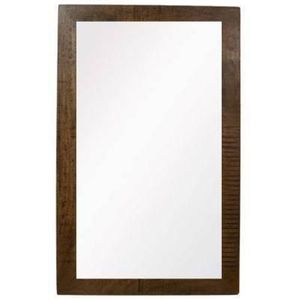HSM Collection - Wandspiegel - 70x3x135cm - Naturel - Mangohout