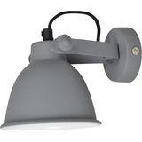 Jax Design | Wandlamp Industrial lengte 16cm x breedte 12cm x hoogte13cm grijs Metaal wandlampen | NADUVI outlet