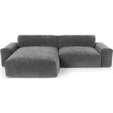 Hoekbank Bliss links fluweel | SIA Home