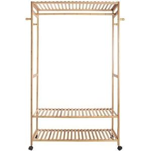 Leitmotiv Kledingrek Bamboo - Bamboe - 165x112,5x35cm - Scandinavisch