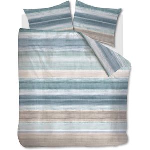 Riviera Maison Crayons dekbedovertrek - Lits-Jumeaux - 240x200/220 - Blauw