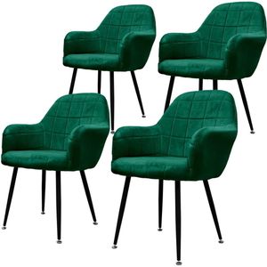 Set van 4 eetkamerstoelen Apollo | ML-Design