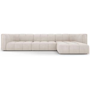 Hoekbank Francesca chenille rechts 5-zits | Milo Casa