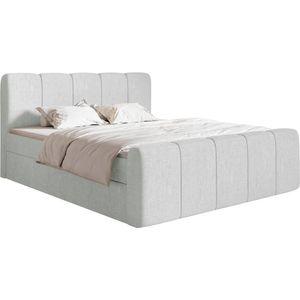 Bedframe Chloe 140x200 chenille met opbergvak | NADUVI Collection