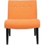 Safavieh Furniture | Fauteuil Chantal lengte 48 cm x breedte 75 cm x hoogte 77.98 cm oranje fauteuils textiel stoelen & | NADUVI outlet