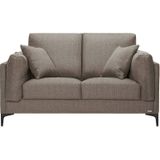 Guy Laroche Home | 2-Zitsbank Home Desire lengte 160 cm x diepte 82 cm x hoogte 95 cm zandkleurig zitbanken - bekleding: | NADUVI outlet