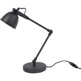 Jax Design | Tafellamp Desky lengte 40cm x breedte 16cm x hoogte45cm zwart Metaal tafellampen | NADUVI outlet