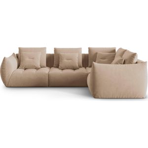 Hoekbank Bloom rechts 3-zits velvet | Micadoni