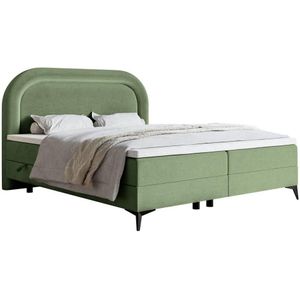 Boxspring Lorena velvet inclusief topper 180 x 200 cm | NADUVI Collection