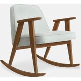 366 Concept | Schommelstoel Farah Tweed breedte 64 cm x diepte 70 cm x hoogte 75 cm mint, dark oak stoelen tweed | NADUVI outlet