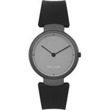 Jacob Jensen | Horloge 113 Round Series breedte 2.8 cm zwart horloges horlogekast: roestvrij staal, accessoires lifestyle | NADUVI outlet