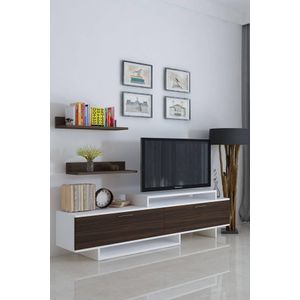 TV-meubel Zurich met wandplanken | My Interior