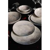 Serviesset - Wit - Porselein - 16 Delig