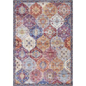 Oosters vloerkleed Kashmir Ghom Elle Decoration - multi 80x200 cm