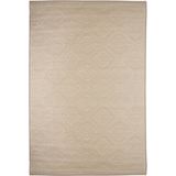 Mica Decorations | Outdoorvloerkleed Lane lengte 180 cm x breedte 120 cm lichtbruin rechthoekige vloerkleden polypropyleen | NADUVI outlet