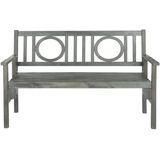 Safavieh Furniture | Tuinbank Malena lengte 138 cm x breedte 59 cm x hoogte 88.14 cm as grijs tuinbanken acaciahout tuinmeubelen | NADUVI outlet