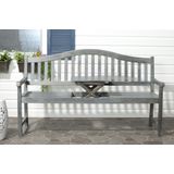 Safavieh Furniture | Tuinbank Francis lengte 164 cm x breedte 61 cm x hoogte 95.00 cm as grijs tuinbanken acaciahout tuinmeubelen | NADUVI outlet
