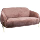 Kaja Collection | Bank Kosmos breedte 163 cm x diepte 87 cm x hoogte 80 cmzitdiepte roze zitbanken metaal meubels banken | NADUVI outlet