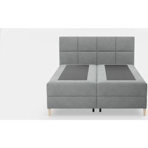 Boxspring Quadro velvet met opbergruimte 180 x 200 cm | NADUVI Collection