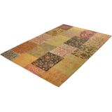 Perez Vloerkleden | Vloerkleed Dounia lengte 290 cm x breedte 200 cm okergeel rechthoekige vloerkleden 100% chenille katoen | NADUVI outlet