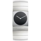 Jacob Jensen | Horloge 571 Titanium Arc breedte 2.9 cm zilverkleurig, zwart horloges horlogekast: titanium glas: saffierkristal, | NADUVI outlet