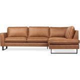 Cozyhouse | Hoekbank Talan rechts microvezel bruin 274.00x85.00x62.00 cm hoekbanken | NADUVI