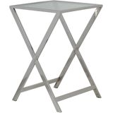 Light & Living | Bijzettafel Linda lengte 40 cm x breedte 40 cm x hoogte 58 cm transparant bijzettafels glas tafels meubels | NADUVI outlet
