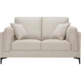 Guy Laroche Home | 2-Zitsbank Home Desire lengte 160 cm x diepte 82 cm x hoogte 95 cm crèmekleurig zitbanken - bekleding: | NADUVI outlet