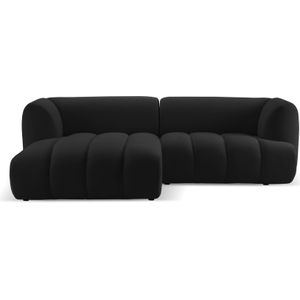 3-zits hoekbank Harry links velvet | Micadoni
