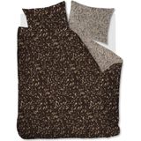 Riviera Maison Fauxy Fur dekbedovertrek - Tweepersoons - 200x200/220 - Bruin