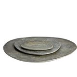 D&M Deco | Schaal Slate lengte 50 cm x breedte 50 cm x hoogte 2 cm naturel kommen & schalen natuursteen servies koken & | NADUVI outlet