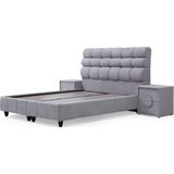 Boxspring Biobedd met opbergruimte 140 x 200 cm | SKYBEDD