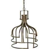 PTMD Collection | Hanglamp Denli polyester grijs 44x90x0.76 cm hanglampen | NADUVI