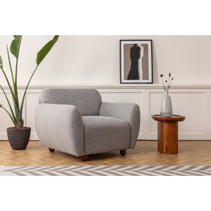 Fauteuil Eddy bouclé | Atelier Del Sofa