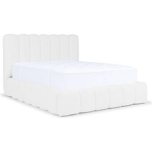 Bedframe Chusso bouclé met opbergvak 160 x 220 cm | NADUVI Collection