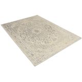 Perez Vloerkleden | Vloerkleed Tatum fluweel grijs 140x54x78 cm rechthoekige vloerkleden | NADUVI
