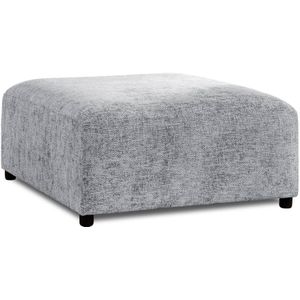 NADUVI Collection - Hocker Rizza - Grijs - Chenille
