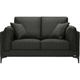 Guy Laroche Home | 2-Zitsbank Home Desire lengte 160 cm x diepte 82 cm x hoogte 95 cm donker antraciet zitbanken - bekleding: | NADUVI outlet