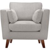 Jalouse Maison | Fauteuil Elisa - totaal: lengte 95 cm x diepte 90 cm x hoogte beige fauteuils - frame: versterkt en thermoverwarmd | NADUVI outlet
