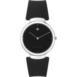 Jacob Jensen | Horloge 101 Round Series breedte 3.5 cm zwart, zilverkleurig horloges horlogekast: roestvrij staal, accessoires | NADUVI outlet