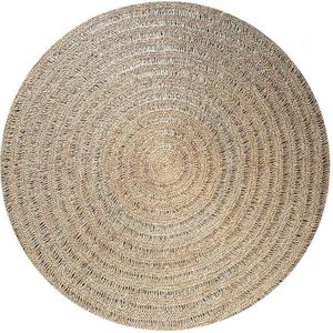 Vloerkleed Seagrass palmblad rond | Bazar Bizar