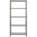 Safavieh Furniture | Wandkast Bamboe lengte 107 cm x breedte 37 cm x hoogte 198.12 cm grijs wandkasten hout kasten meubels | NADUVI outlet