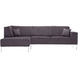 Corinne Cobson Home | 5-Zitshoekbank bird hoekdeel links lengte 285 cm x diepte 170 cm x hoogte 90 cm lila hoekbanken - | NADUVI outlet