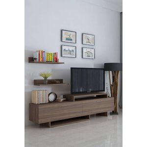 TV-meubel Zurich met wandplanken | My Interior