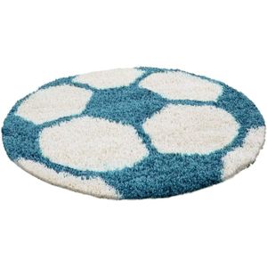 Kindervloerkleed Soccer rond | Ayyildiz