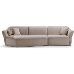 Hoekbank Hailey 5-zits links bouclé | Micadoni