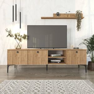 TV-meubel Motto met wandplank | Kalune Design