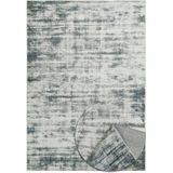 Modern Abstract Vloerkleed - Zacht - Machinewasbaar Tapijt- Antislip - Premium Polyester Vezels - Blauw - 160cm x 230cm